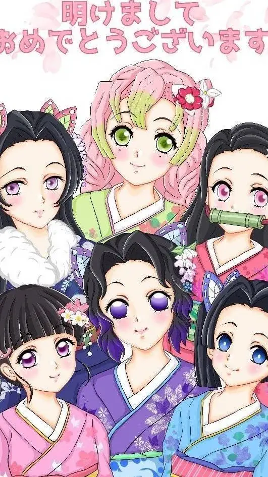 ai character: seis novias  background