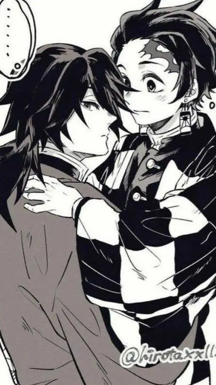 ai character: tomioka x tanjiro  background