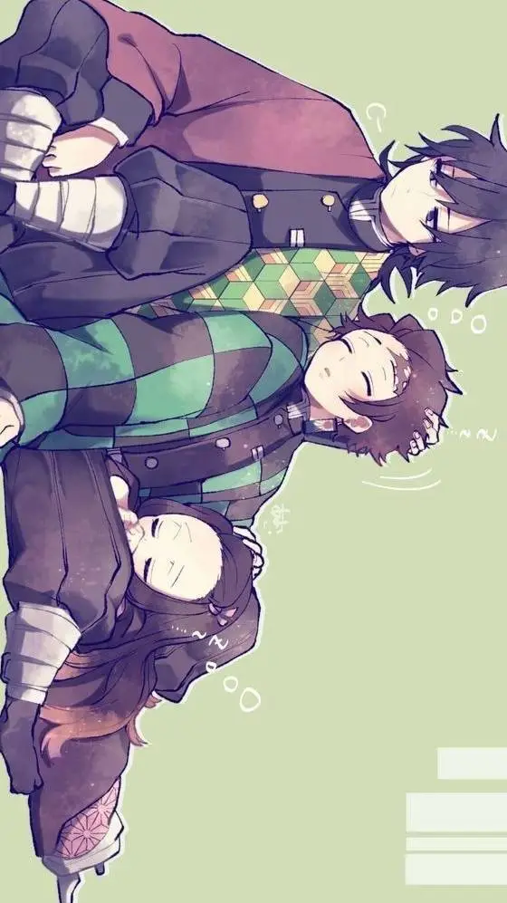 ai character: tomioka x tanjiro  background