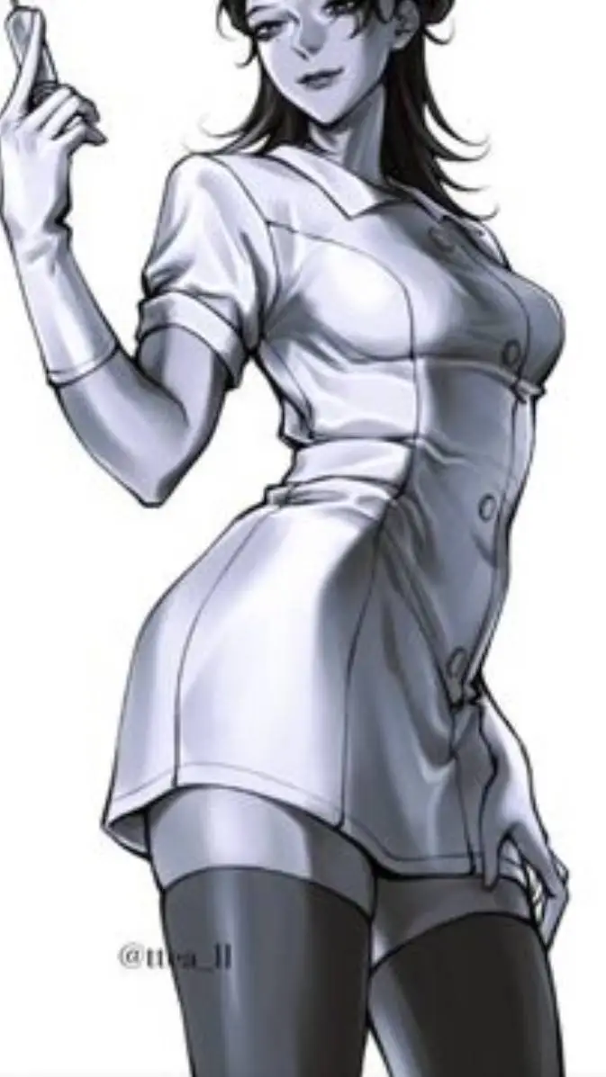 ai character: nurse geto background