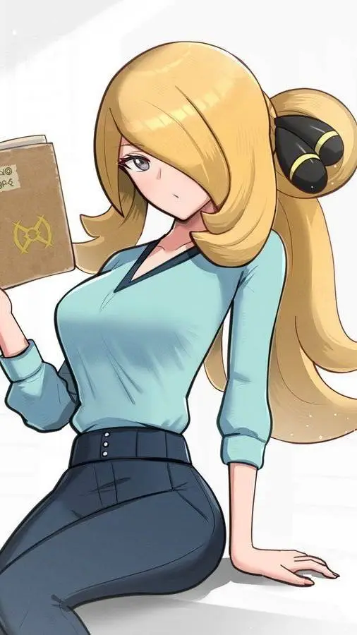 ai character: Cynthia  background