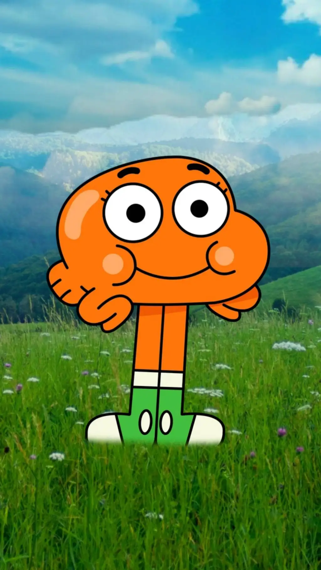 ai character: Darwin Watterson. background