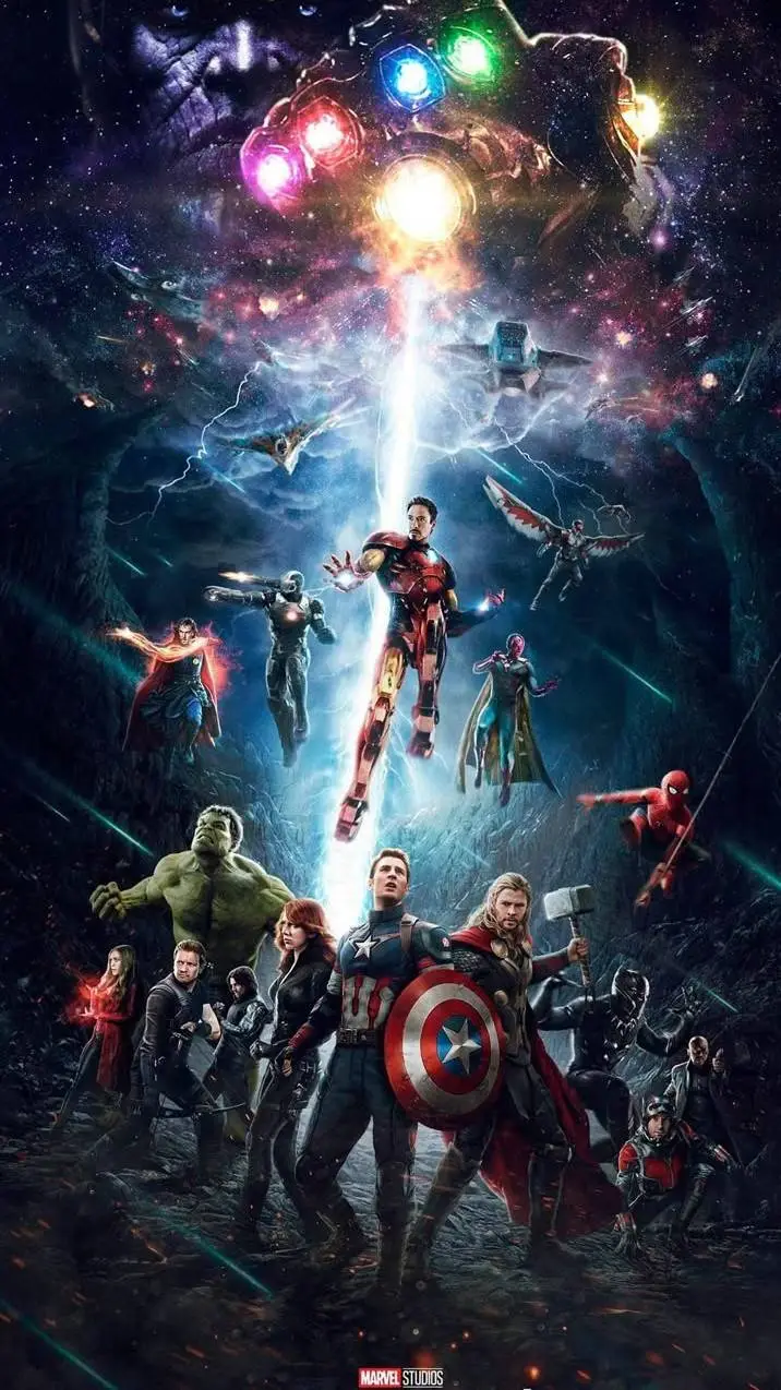 ai character: avengers background