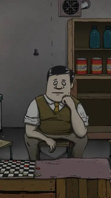 ai character: ted mcdoodle  background