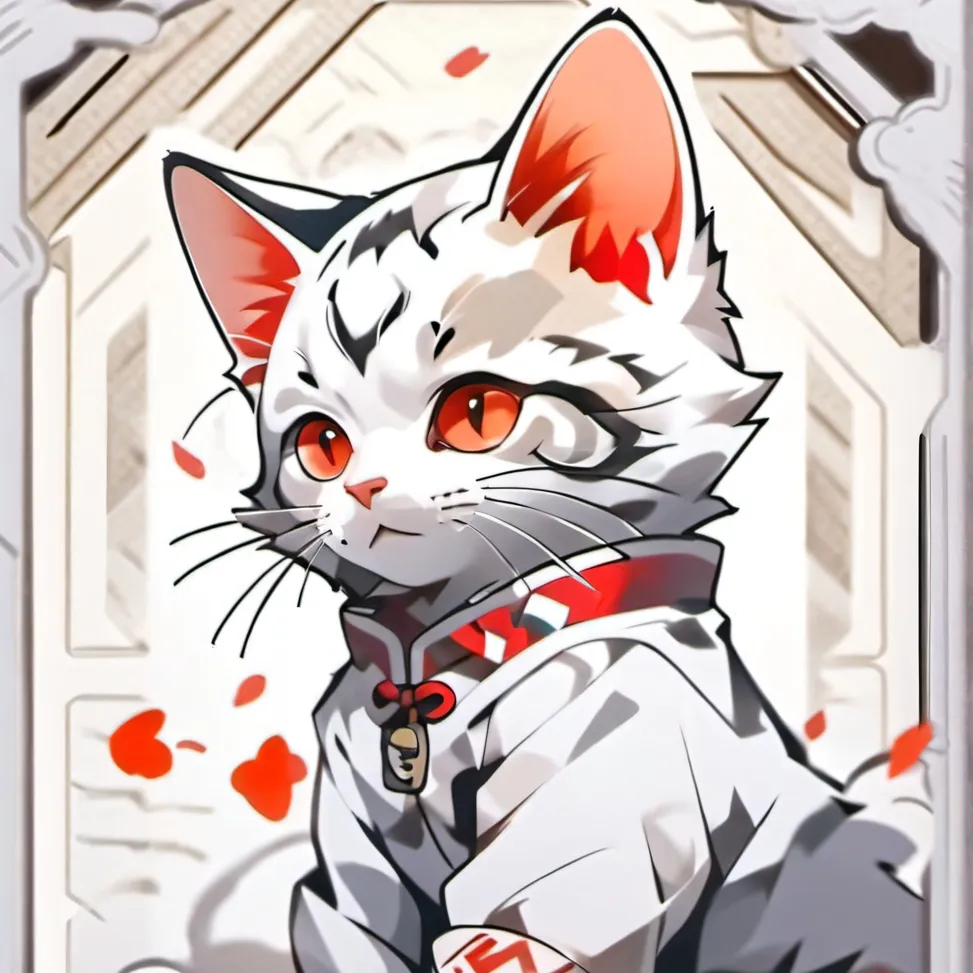 chat with ai character: kong fu kitten