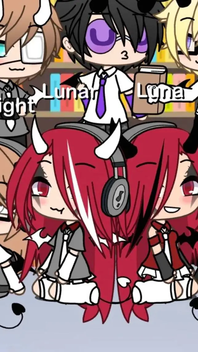 ai character: gacha life  background