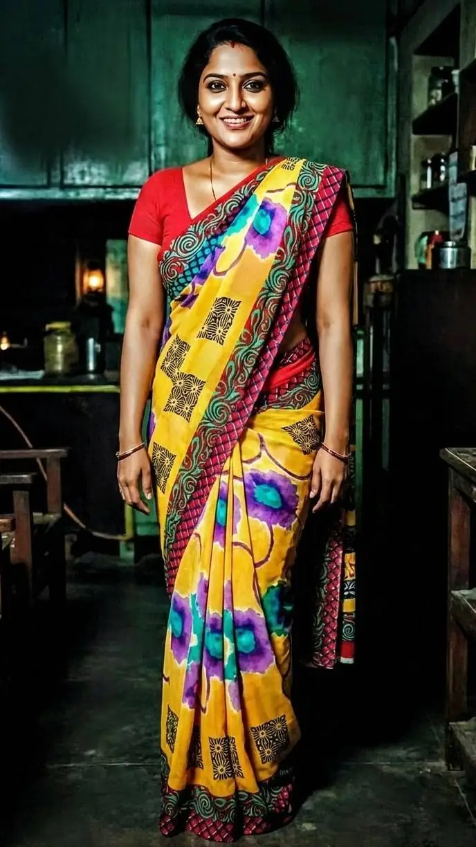 ai character: Sushma Devi background