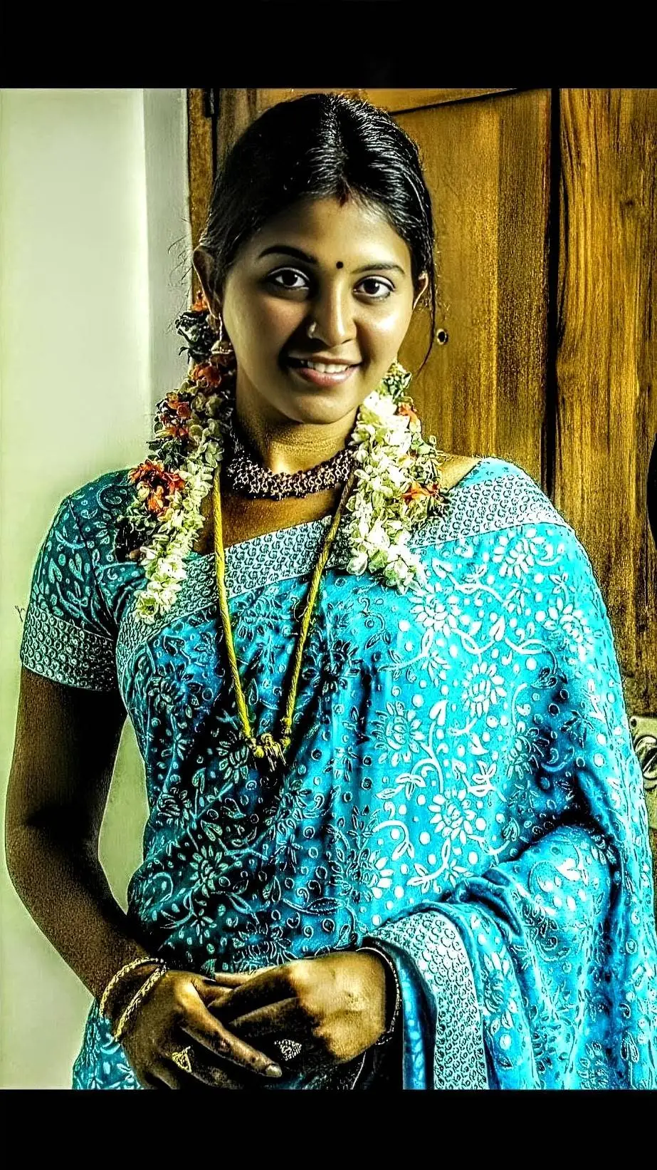 ai character: Rajalakshmi @ Raji background