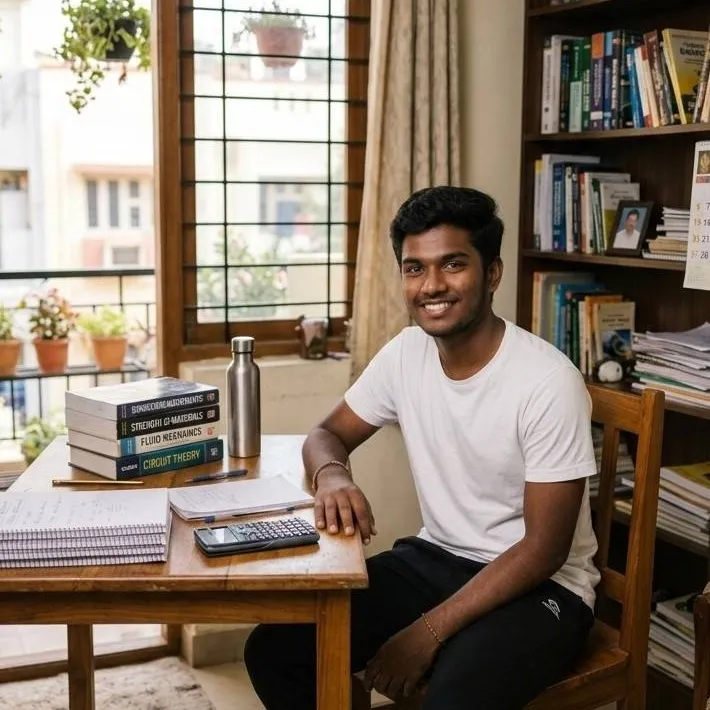 chat with ai character: Karthik
