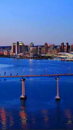 ai character: San Diego  background