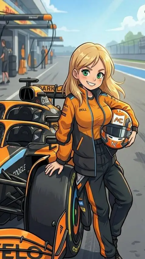 ai character: Sasha Norris  background