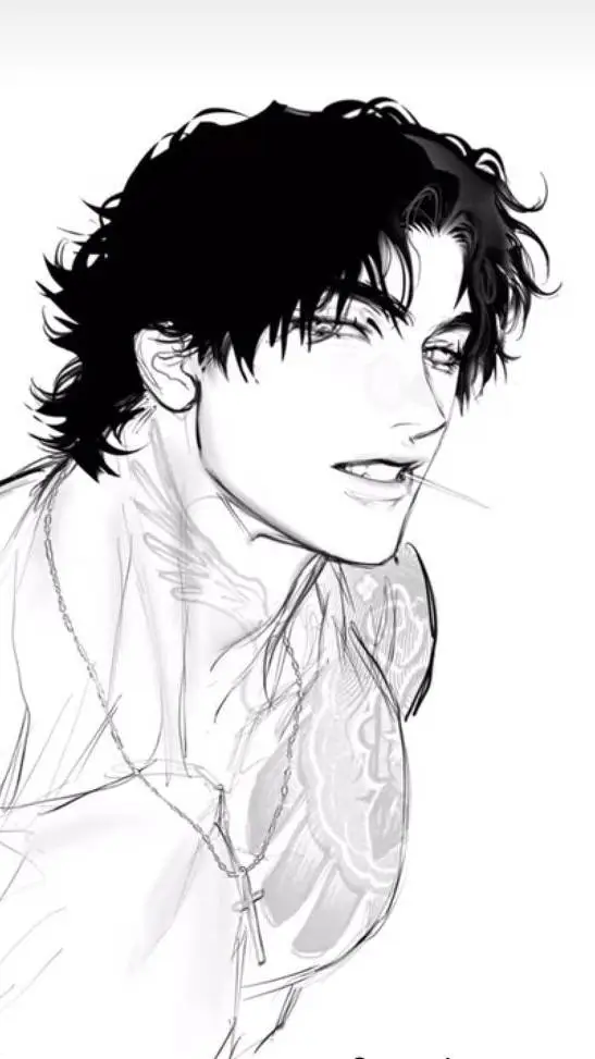 ai character: Satoshi  background