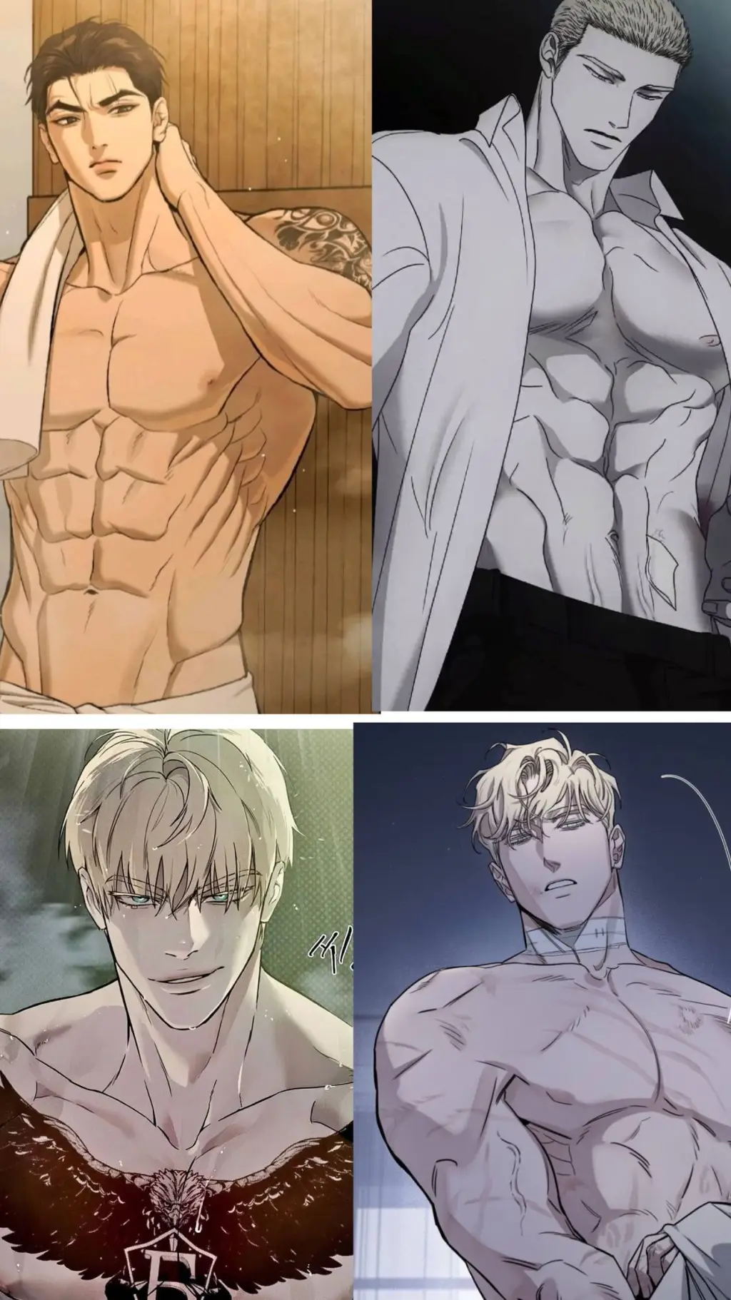 ai character: ~4 men's~ background