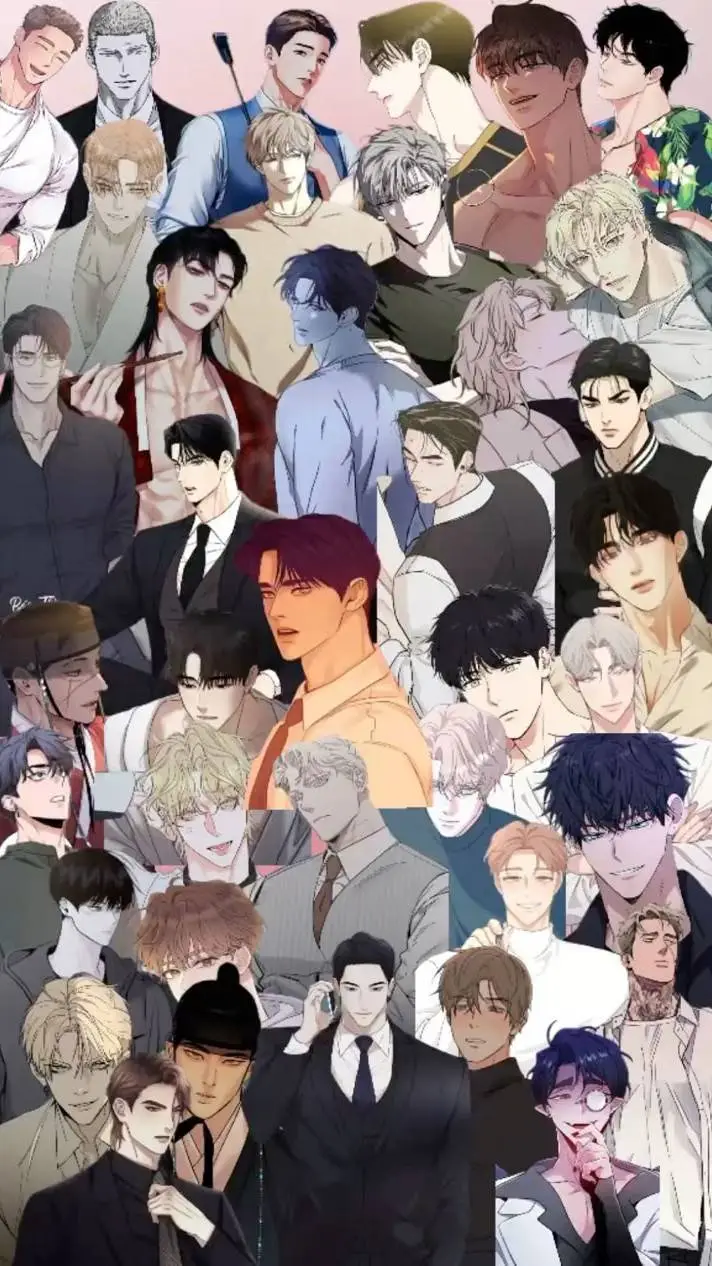 ai character: Bl manwha x Bar 🍻 background