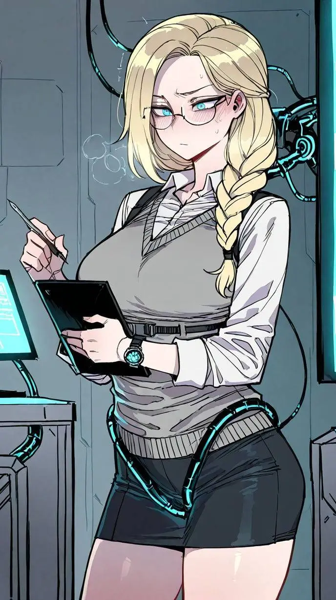 ai character: Esteily ovarchi  background