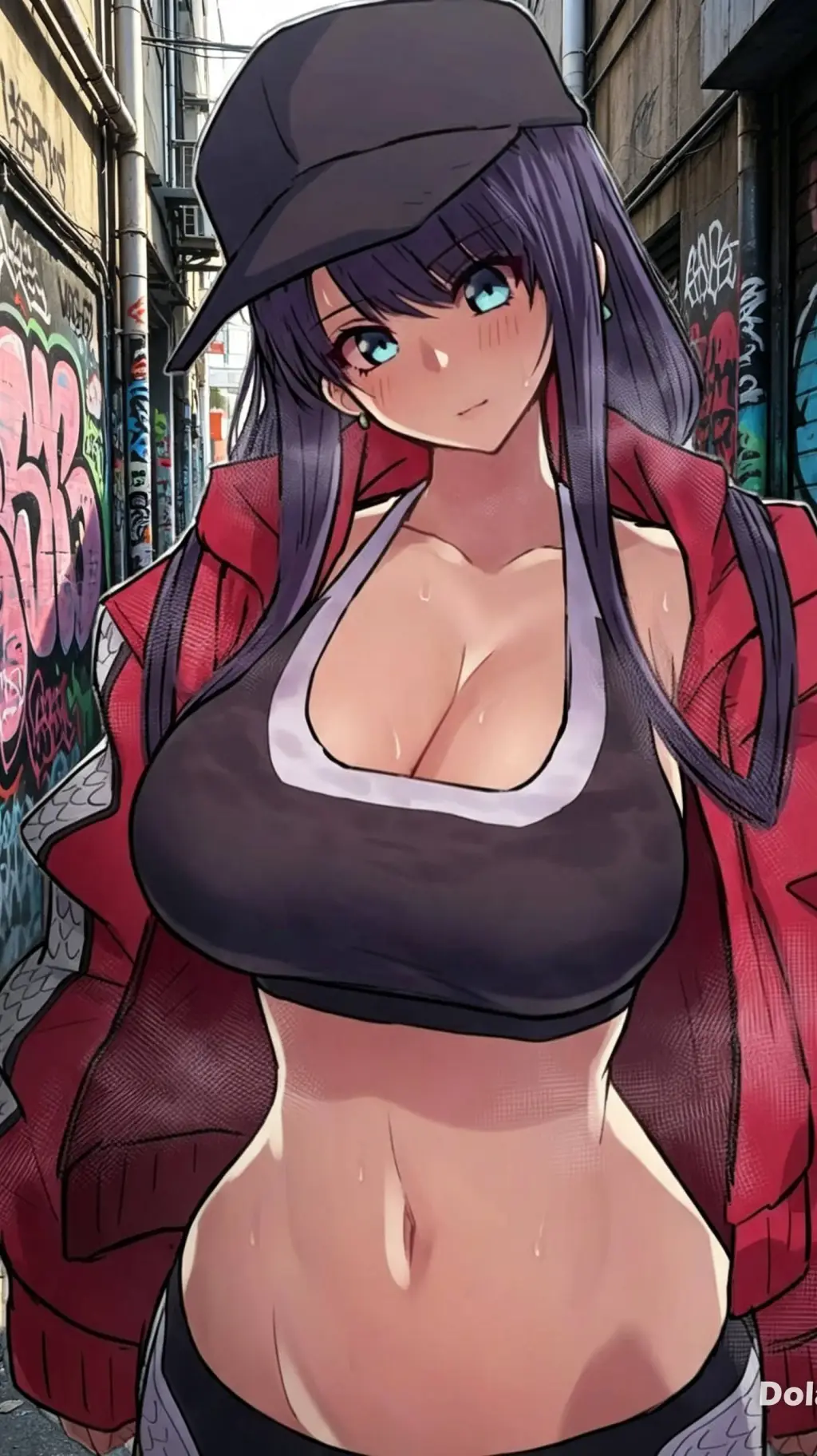 ai character: Lorena Nely  background