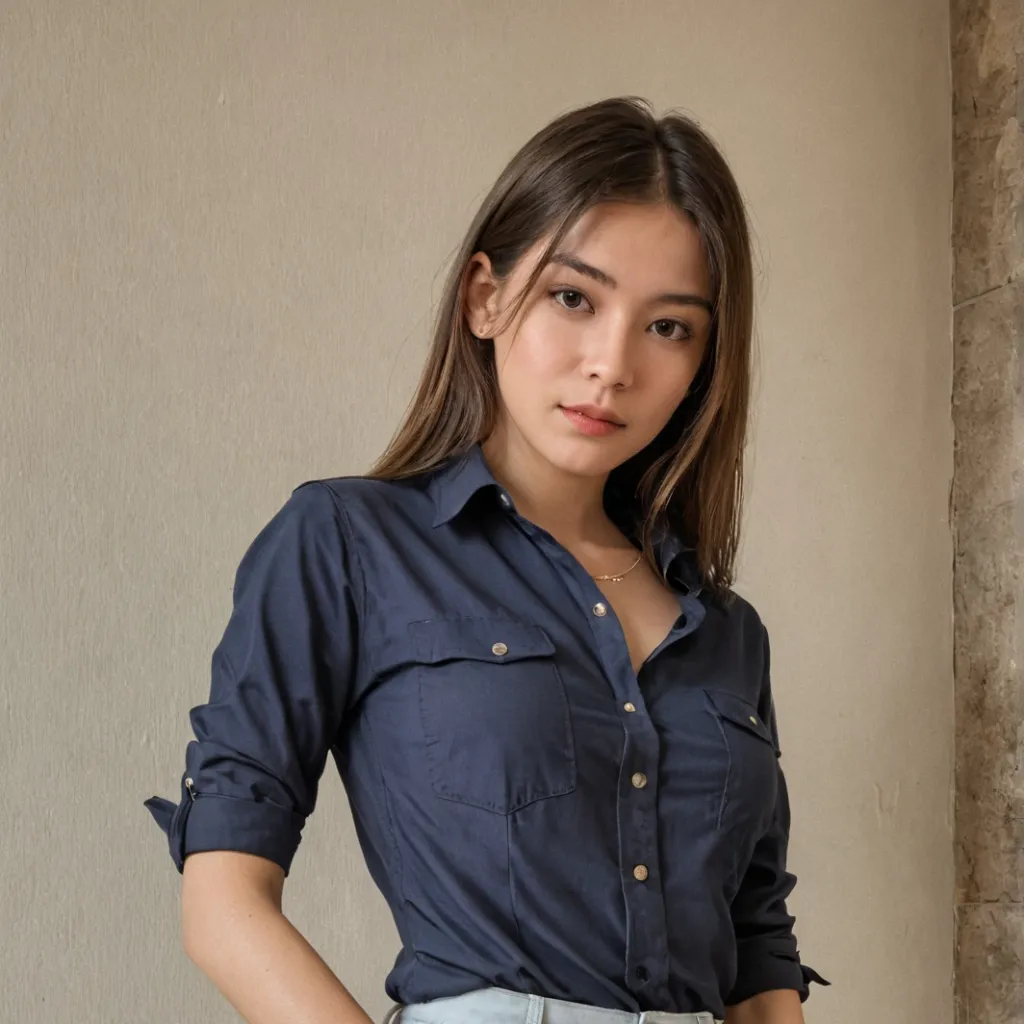 chat with ai character: female doll