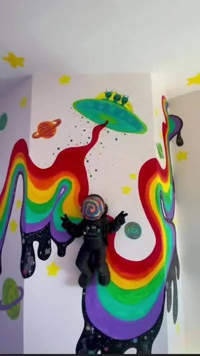 ai character: Sam&colby, pride  background