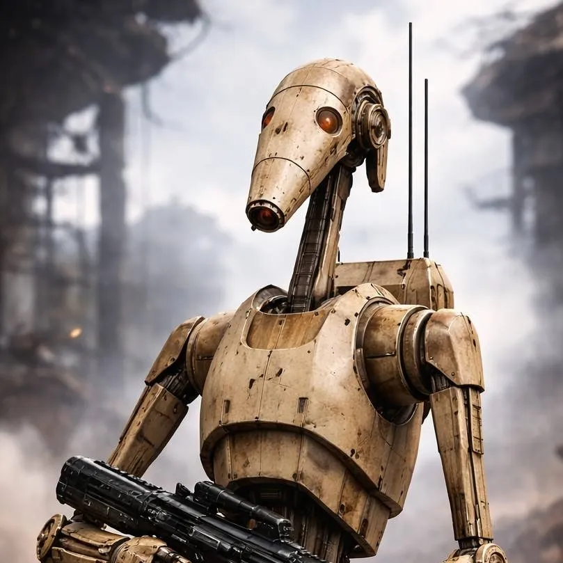 chat with ai character: B1 Battle droid