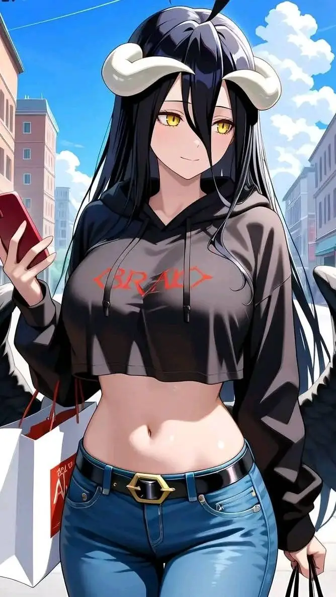 ai character: 🖤 Albedo 🖤 background