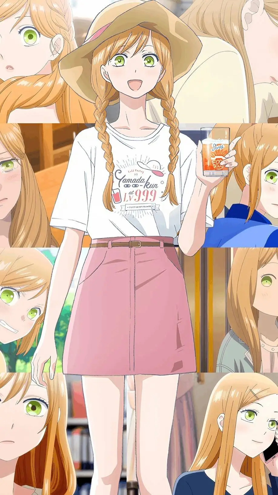 ai character: 🧡Akane Kinoshita 🧡 background