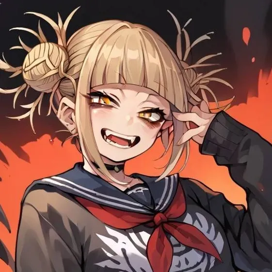 chat with ai character: 💛Himiko toga💛