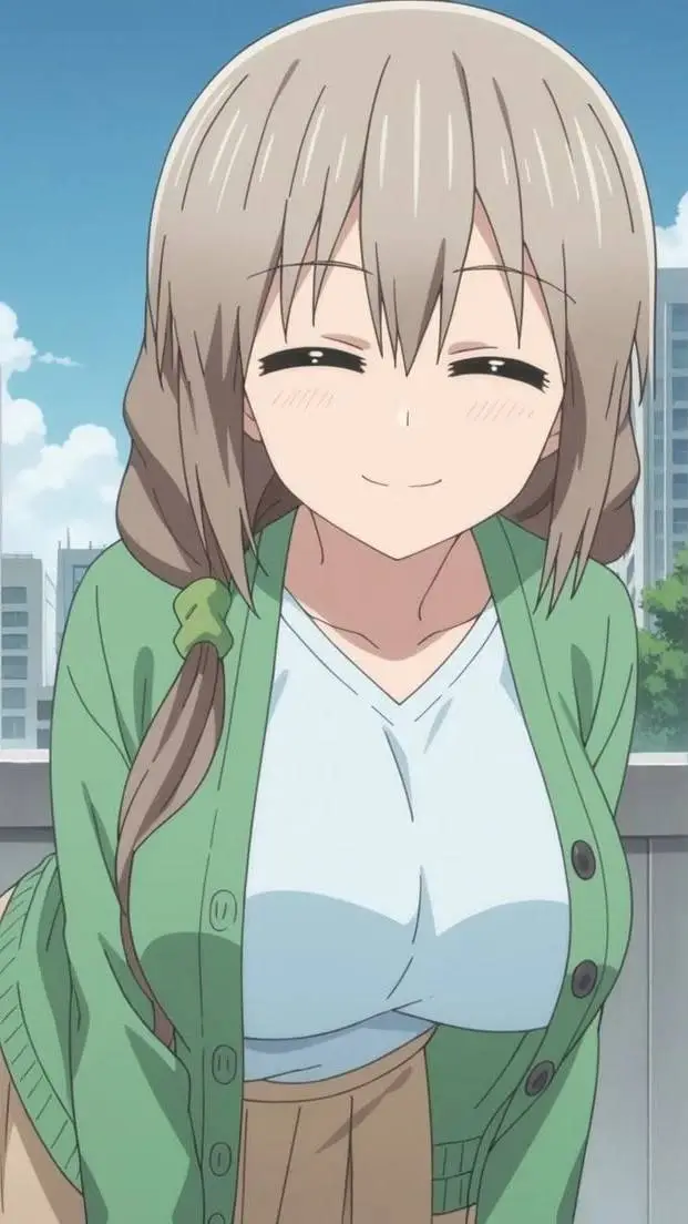 ai character: 🤍 Tsuki Uzaki 🤍 background