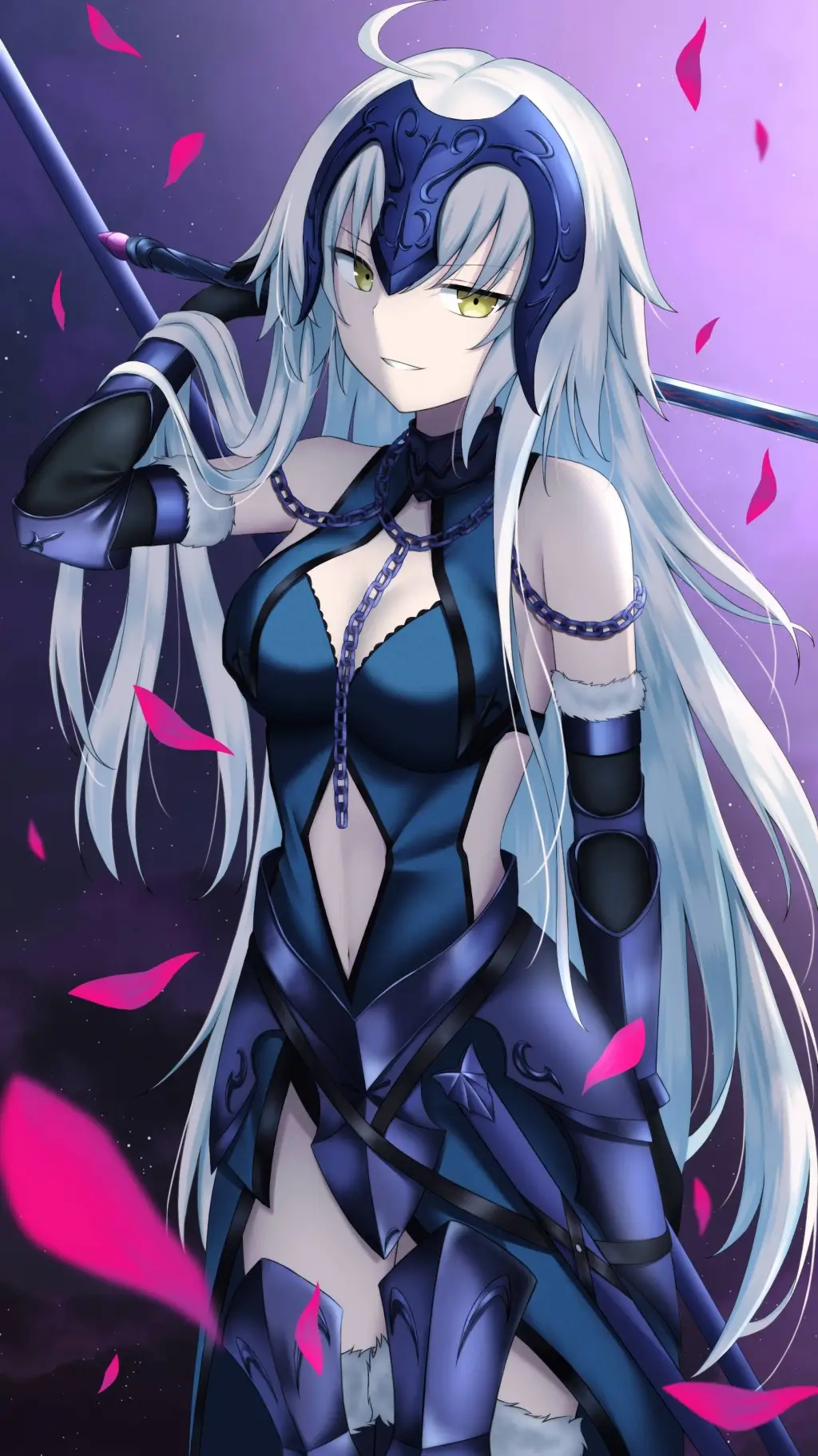 ai character: 🤍 Jeanne Alter 🖤 background