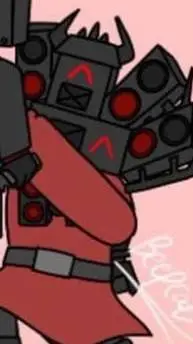 ai character: titán tv man  background