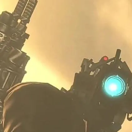 chat with ai character: titán cámara man