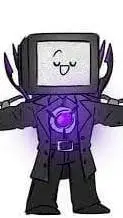 ai character: titán cámara man background