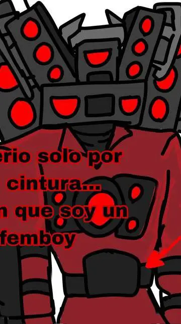 ai character: titán speakerman  background