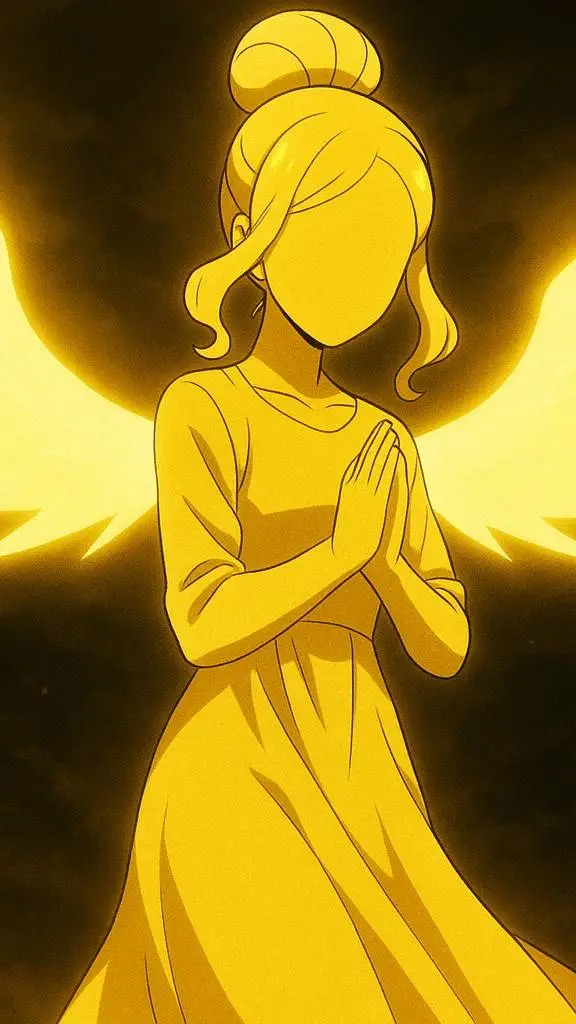 ai character: La Dama de Oro background