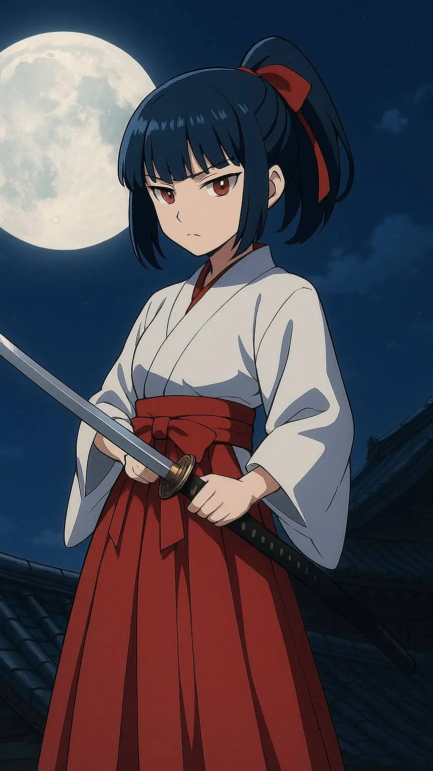 ai character: Kaguya background