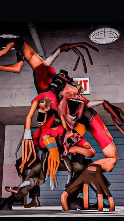 ai character: TF2 serverblinght background