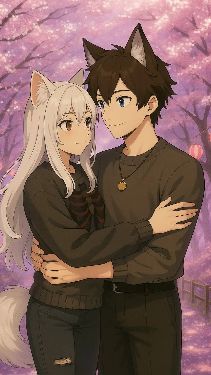 ai character: Maikel y Laiya ❤️ background