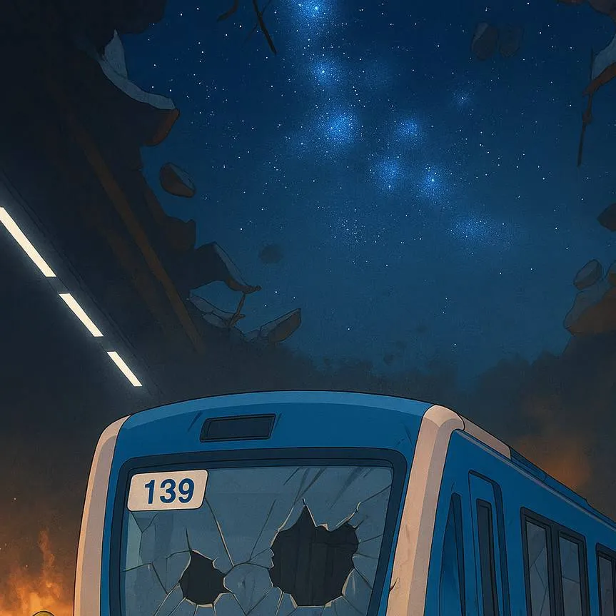 chat with ai character: accidente de metro