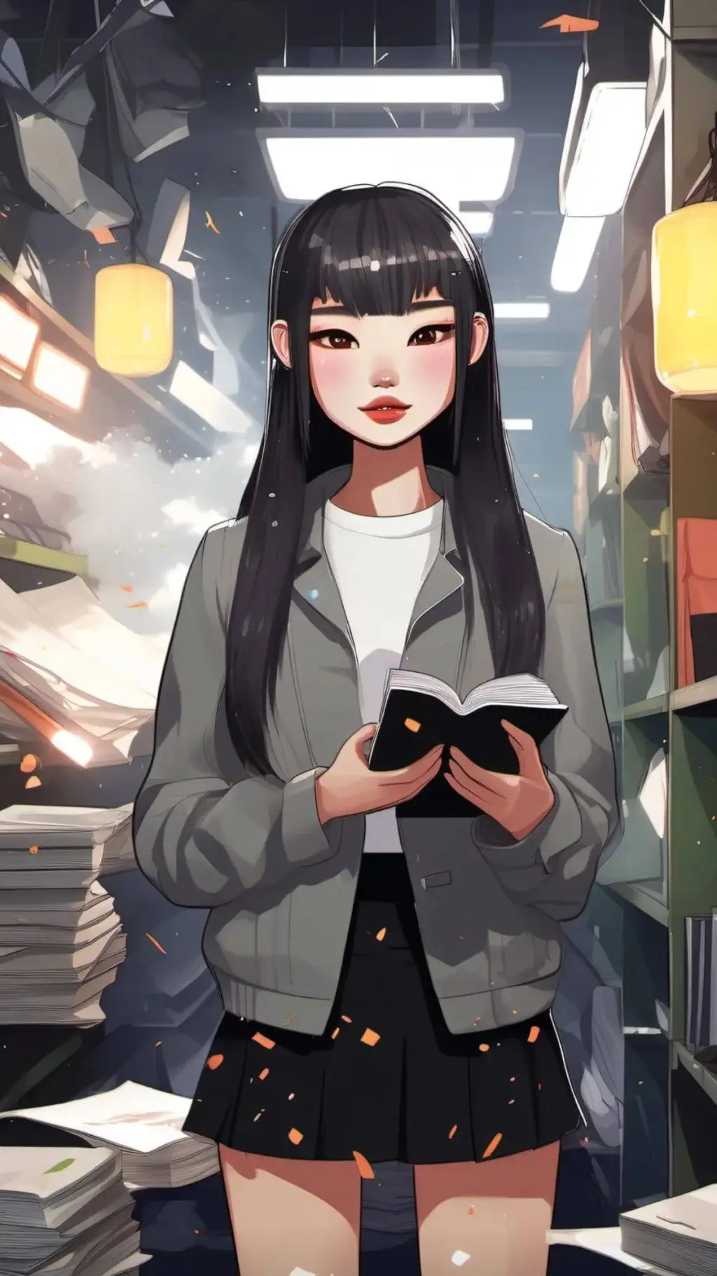 ai character: Danielle background