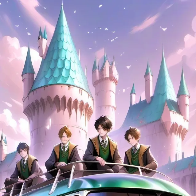 chat with ai character: Slytherin gang🐍🖤