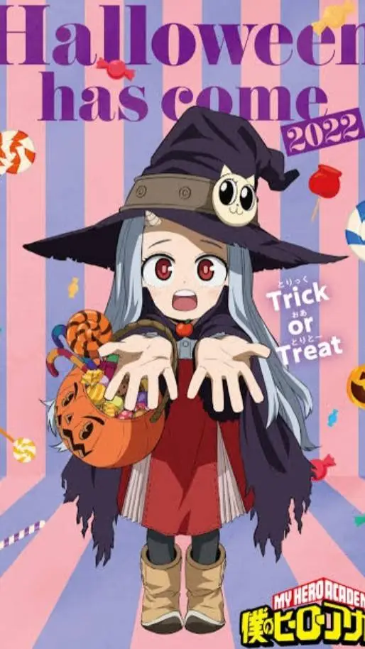 ai character: Mha Halloween🍅🍬 background