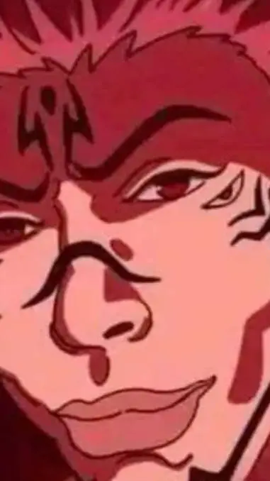 ai character: Gojo vs Sukuna background