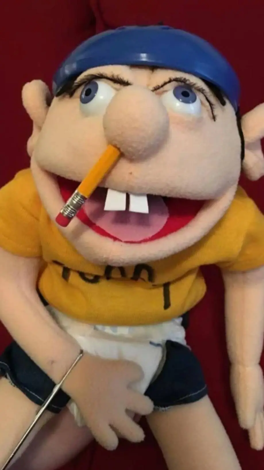 ai character: Jeffy background