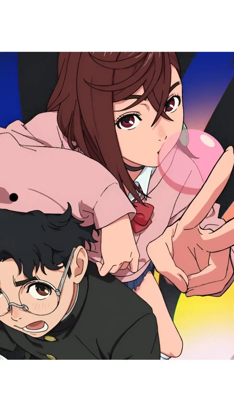 ai character: DanDaDan background