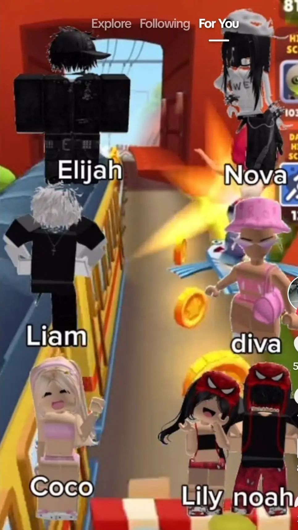 ai character: roblox GC!! background