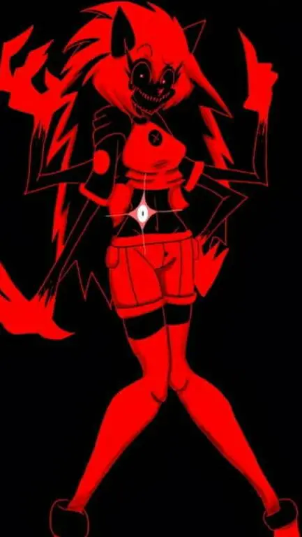 ai character: Fatal error sonic🤍 background