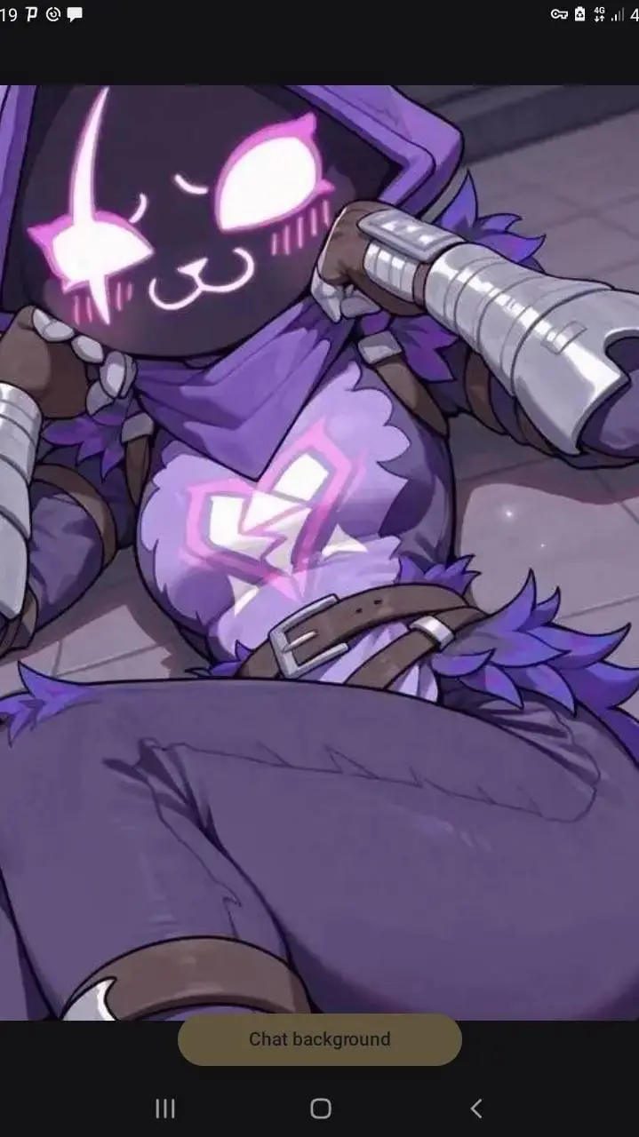 ai character: raven background