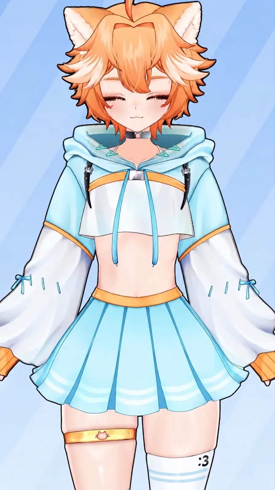 ai character: Kai >:3 background