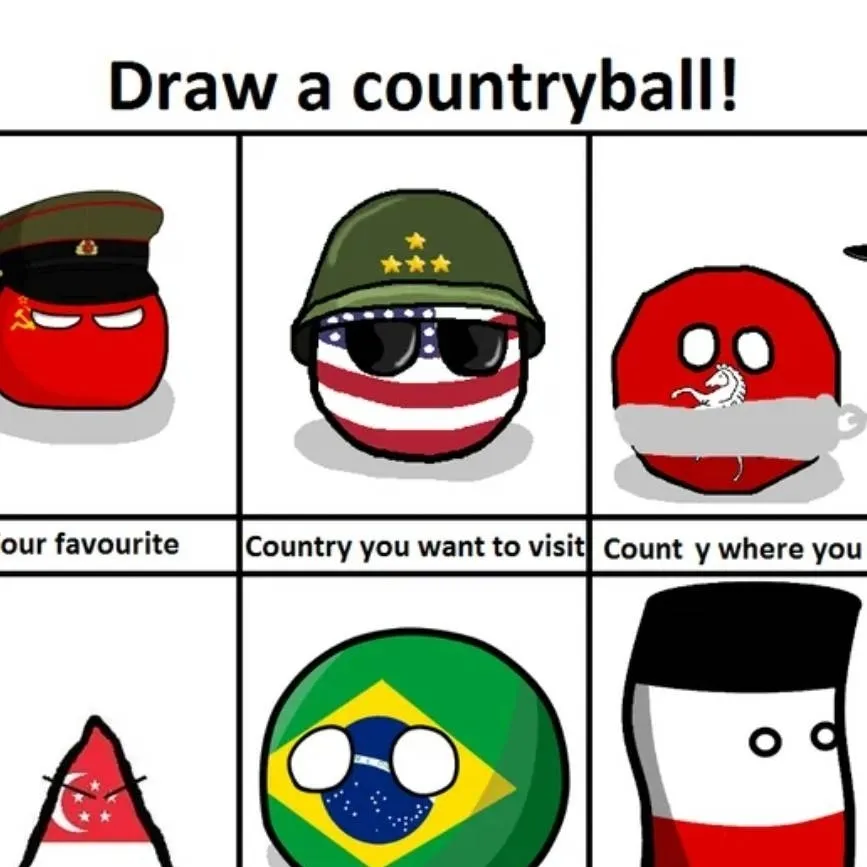 chat with ai character: group of flags