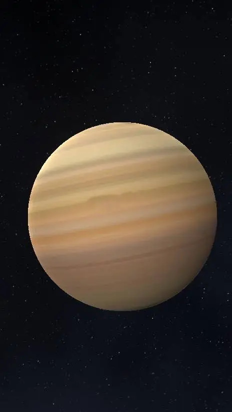 ai character: ringless saturn? background