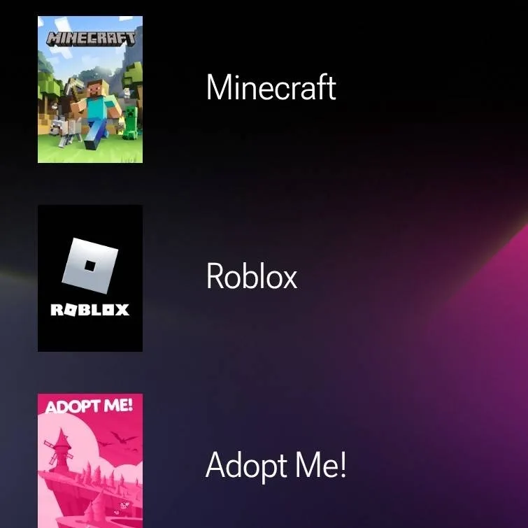 chat with ai character:  pick your game